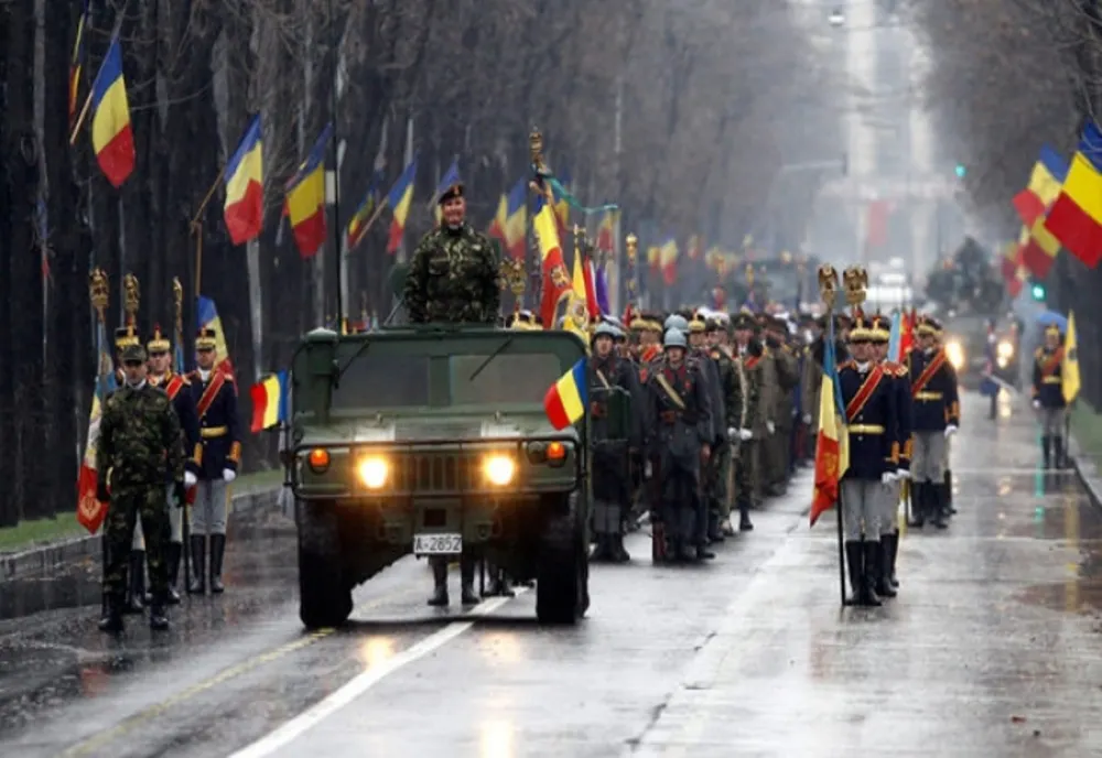 A ÎNCEPUT PARADA DE 1 DECEMBRIE ÎN BUCUREȘTI