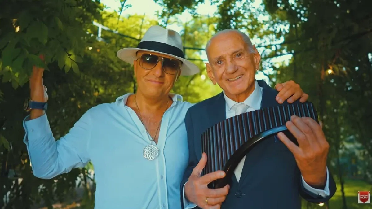 Gheorghe Zamfir și Costi Ioniță